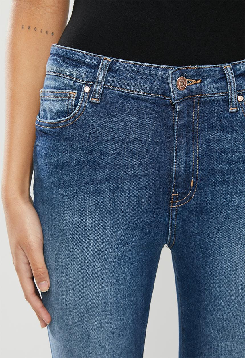 GUESS - Power skinny low rise jeans - blue