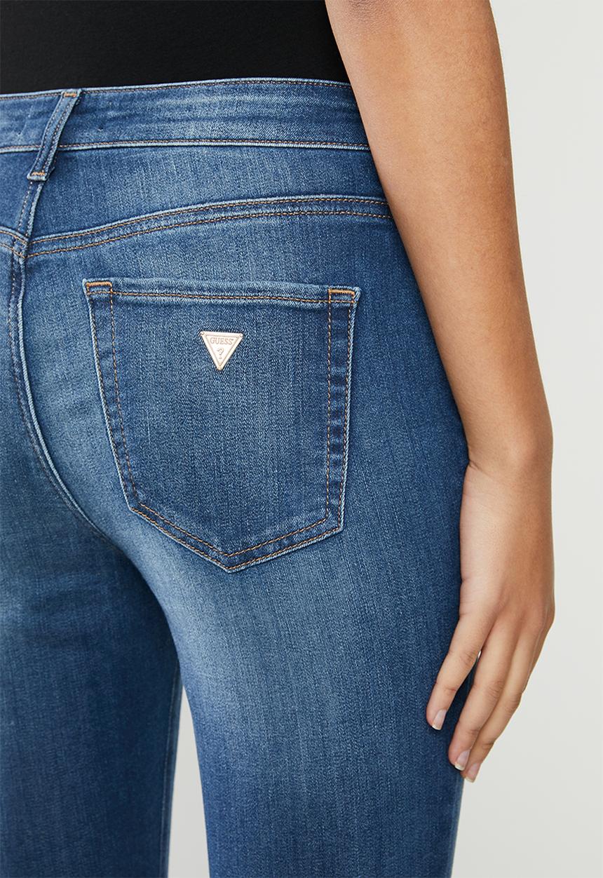 GUESS - Power skinny low rise jeans - blue