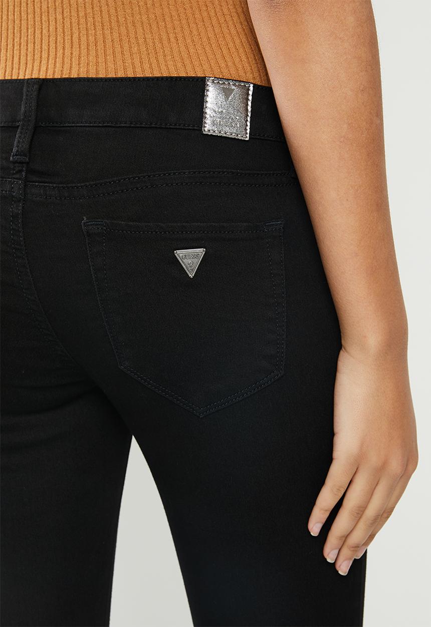 GUESS - Power skinny low - black