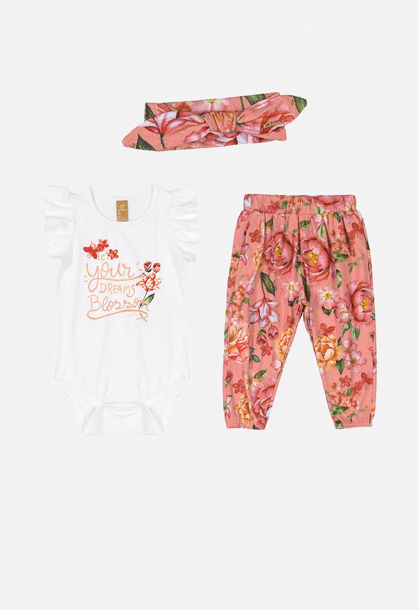 UP Baby - Bodysuit, pants & hairband set - multi 