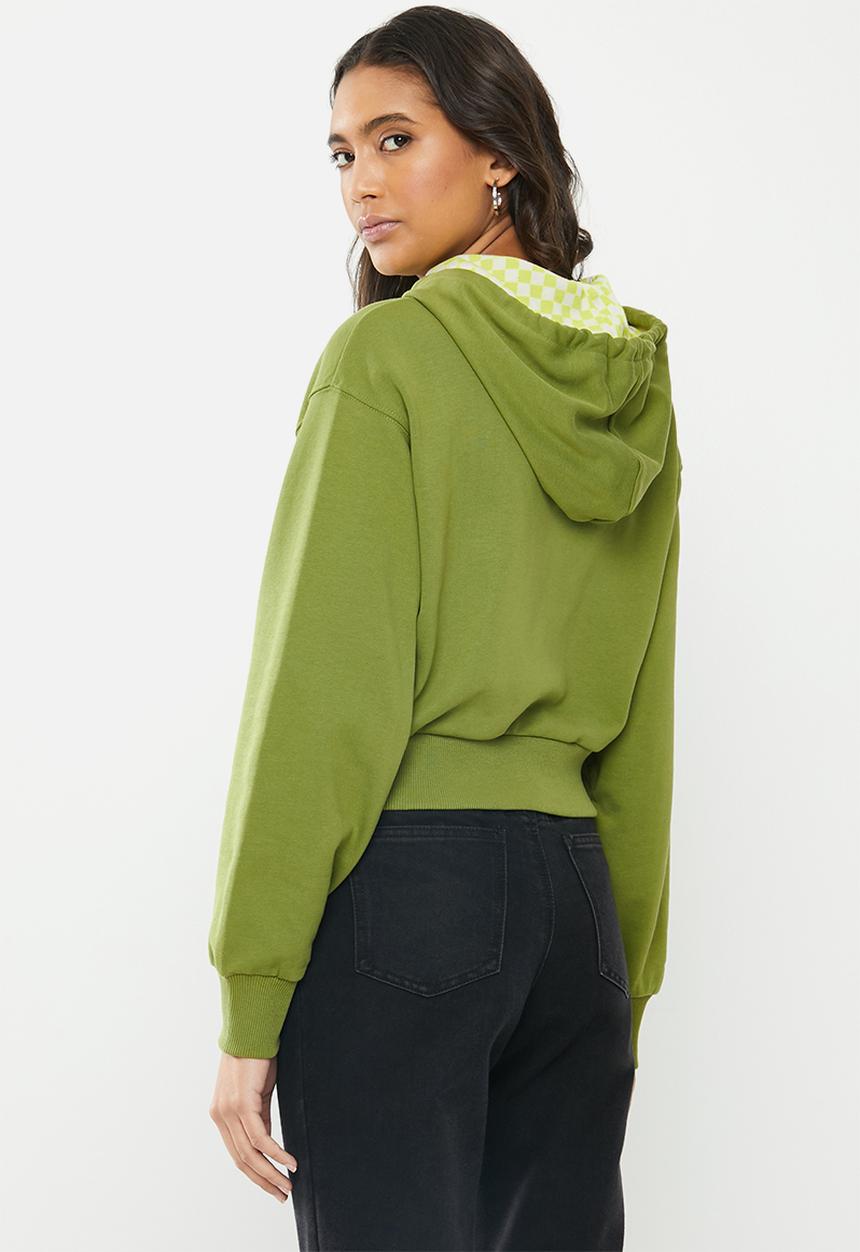 Vans - Strait out turvy hoodie - green