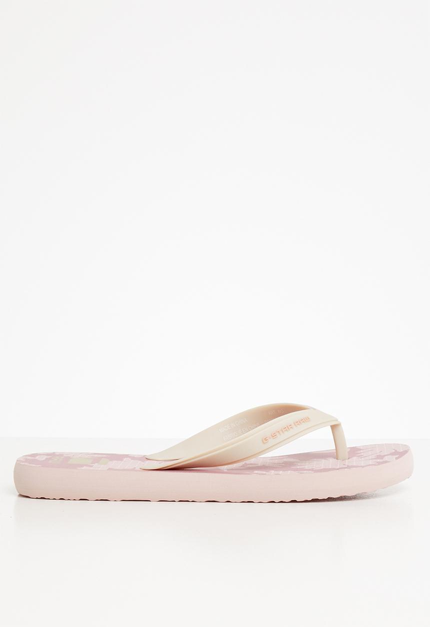 G-STAR - Dend aop flip flops - pink