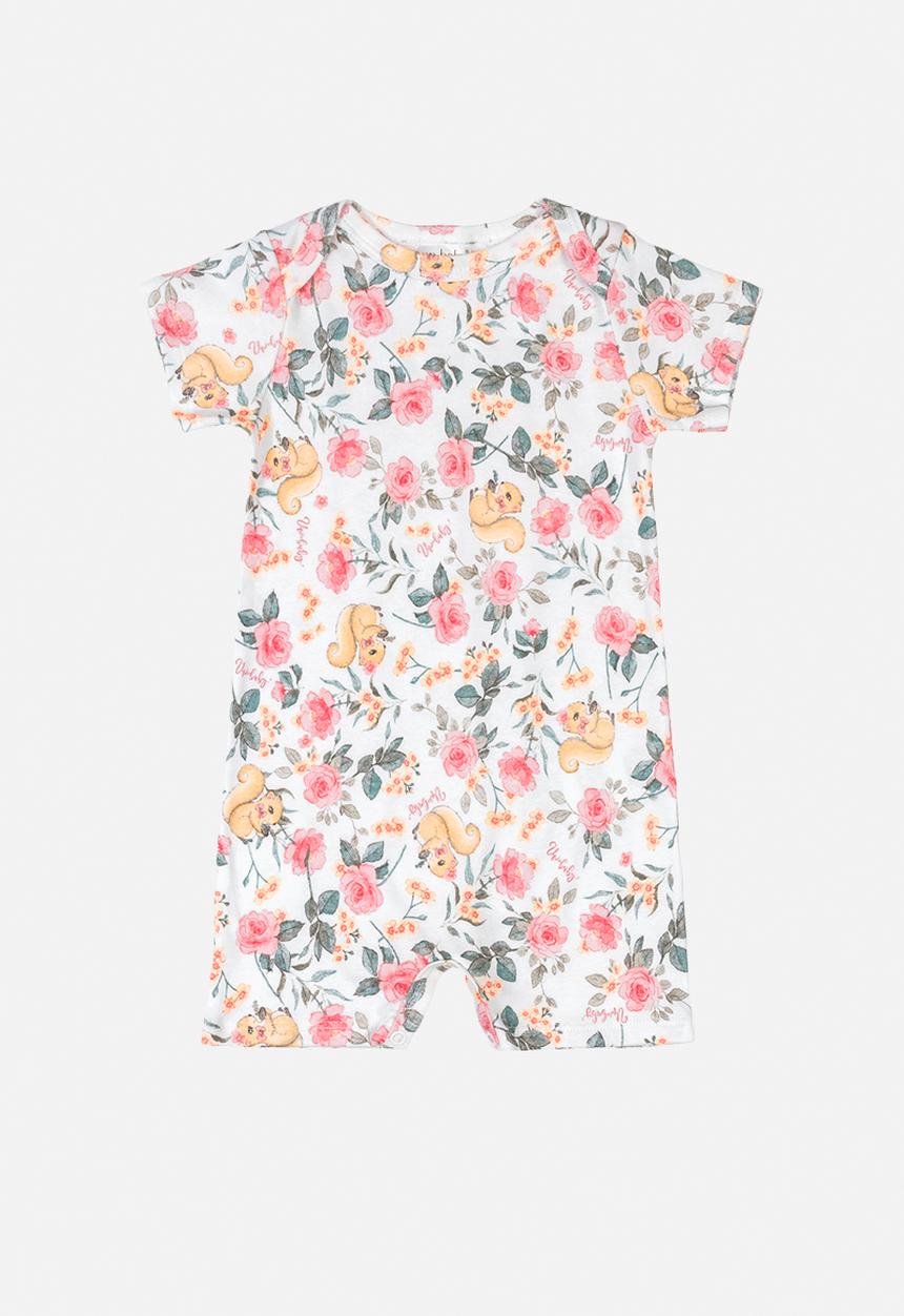 UP Baby - Floral romper - multi
