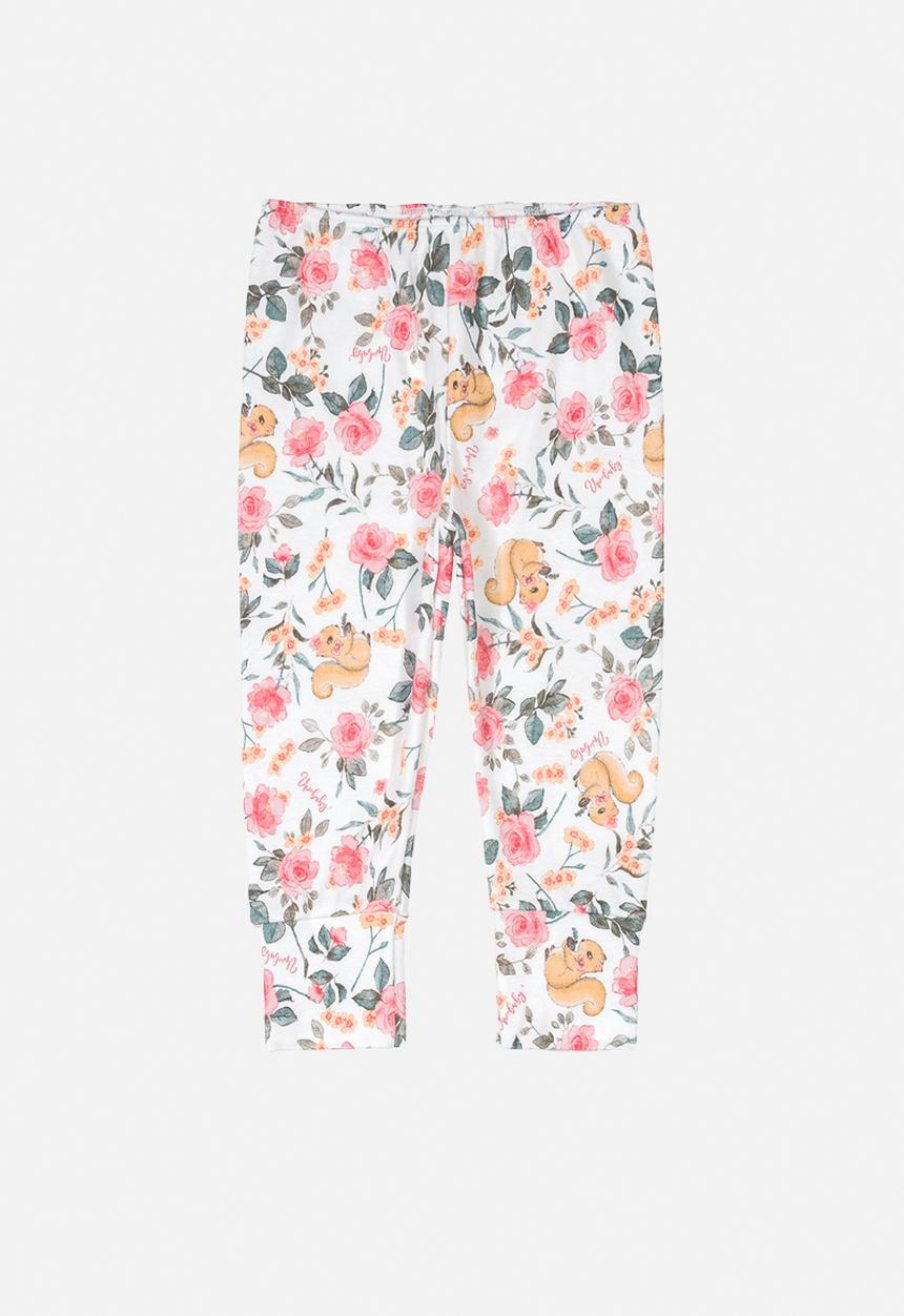 UP Baby - Girls floral pants - multi