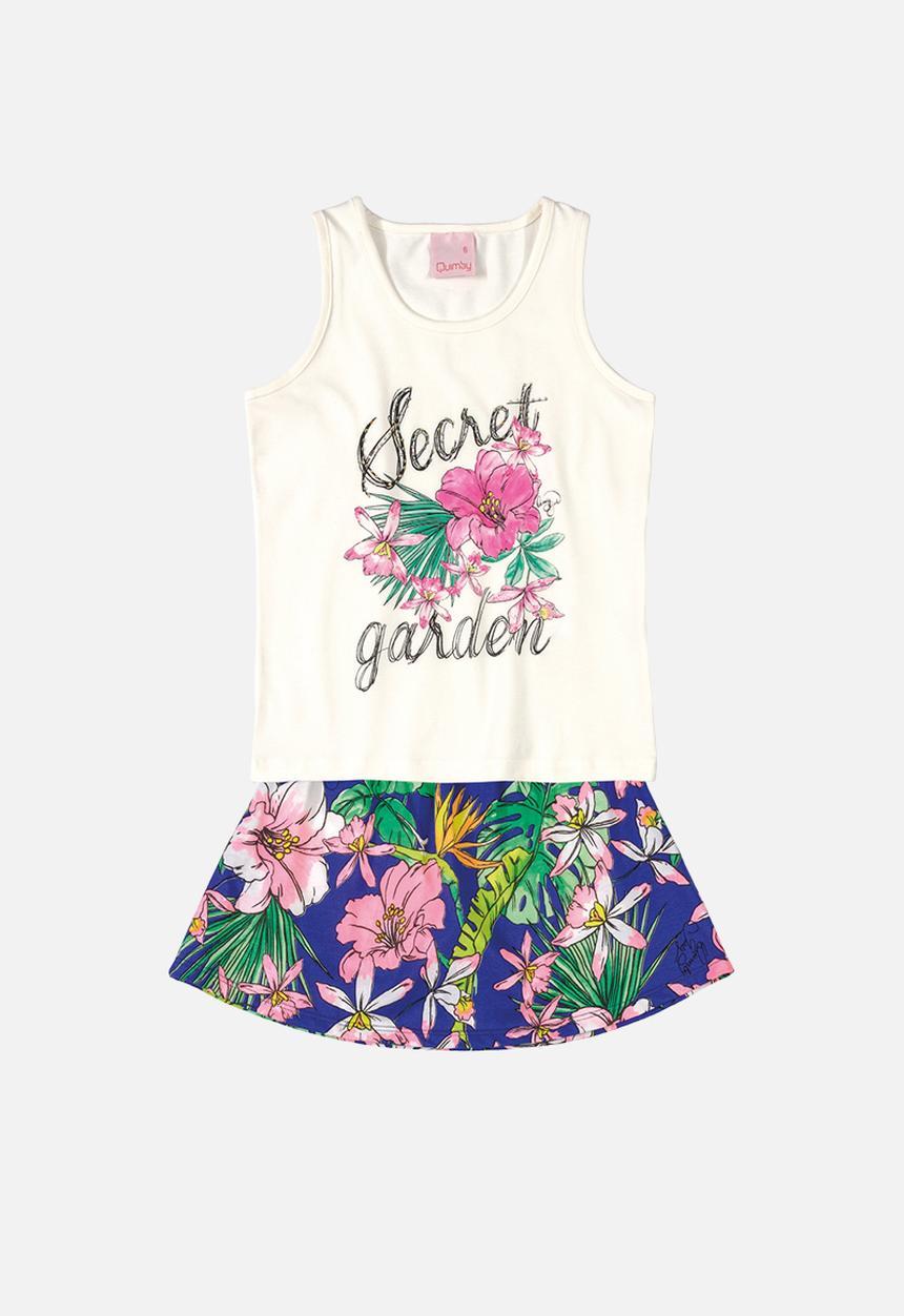 Quimby - Tank top and skirt set - multi