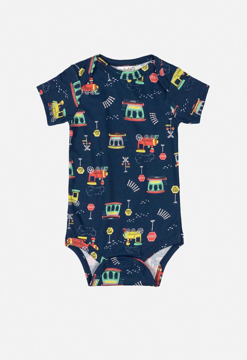 UP Baby - Boy short sleeve bodysuit - multi