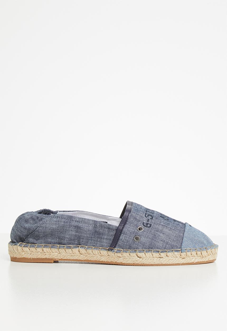 G-STAR - Base denim espadrille - blue