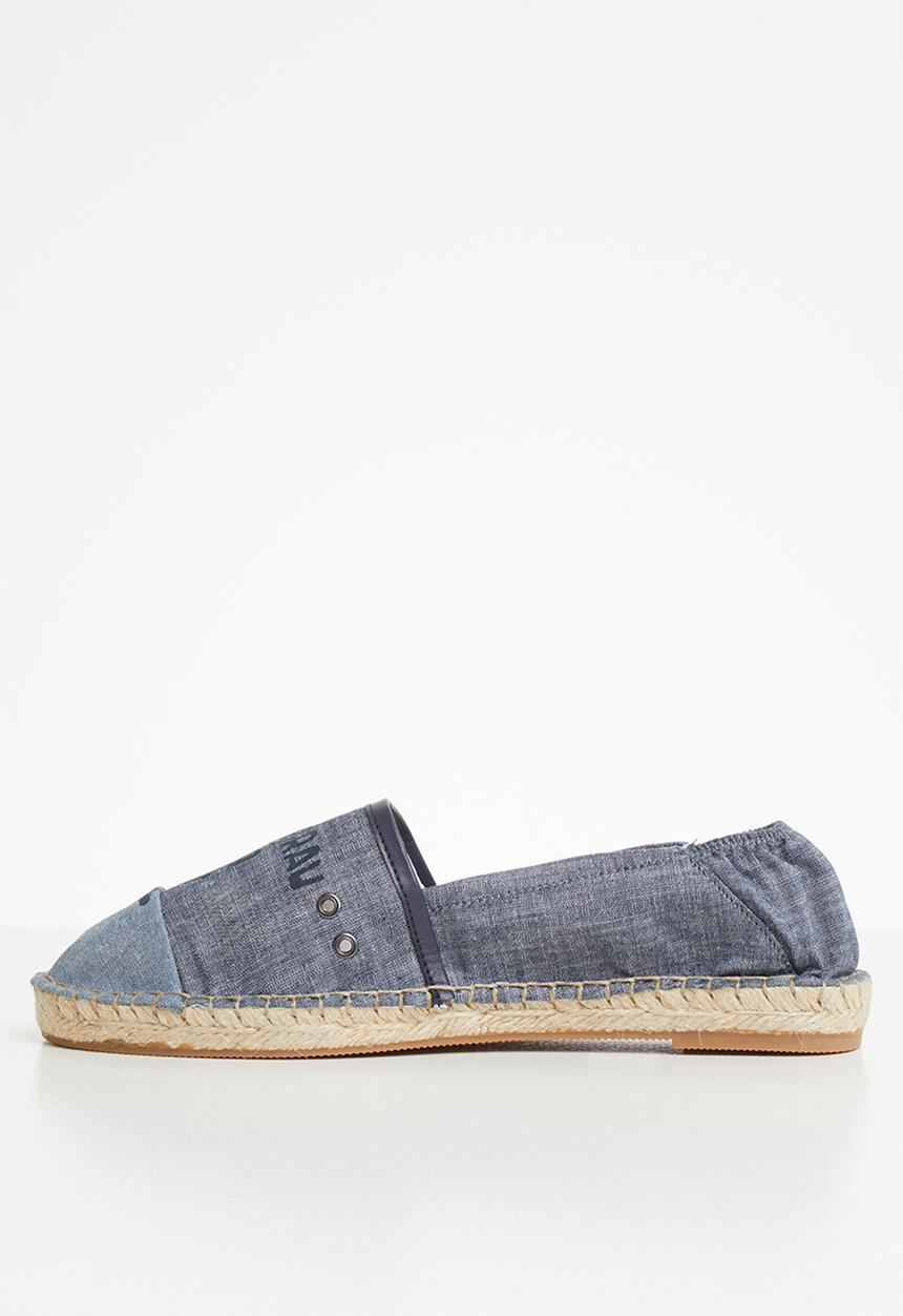 G-STAR - Base denim espadrille - blue