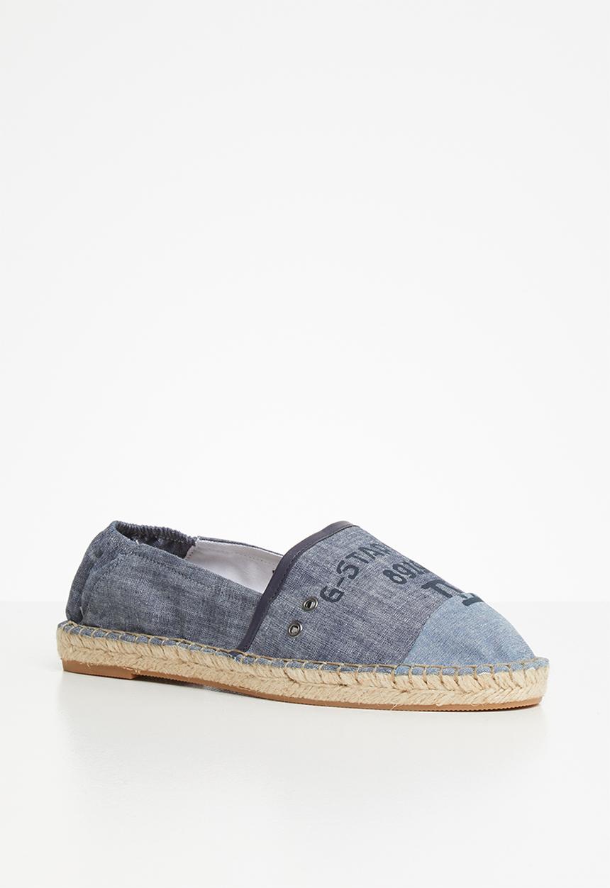 G-STAR - Base denim espadrille - blue