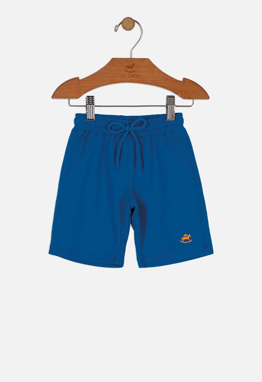 UP Baby - Boys sweat shorts -  blue