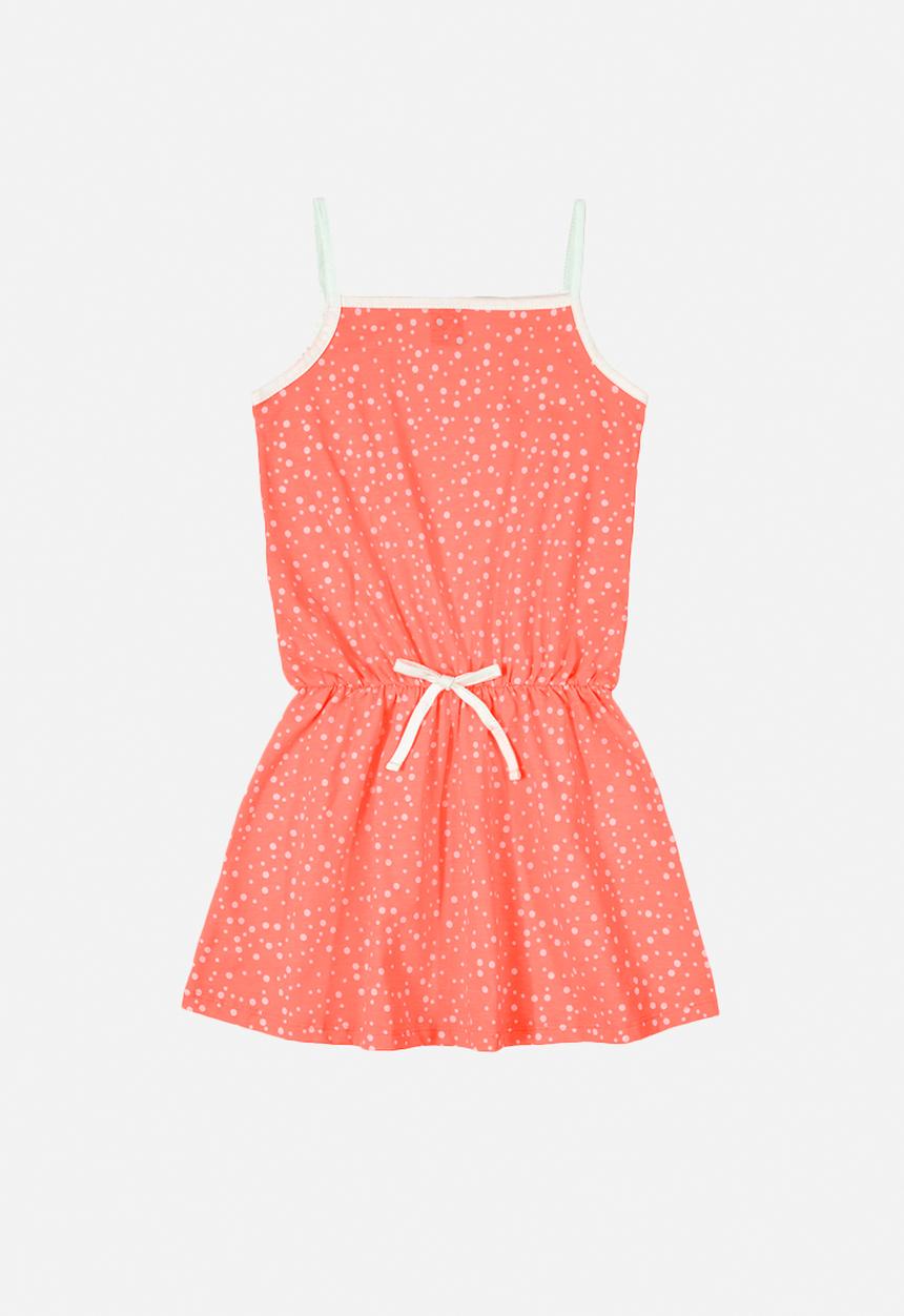 Bee Loop - Printed dress - pink & white