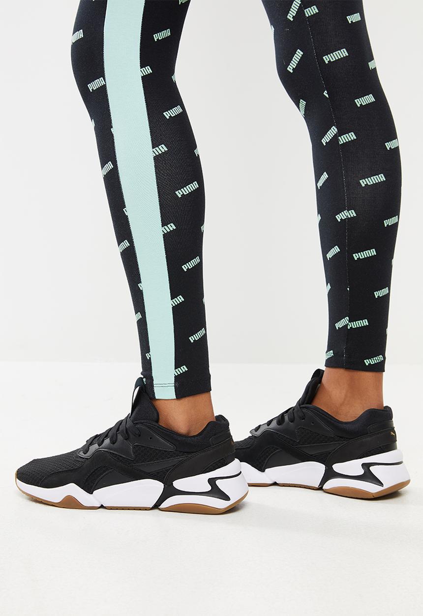 PUMA - Aop legging - mist green