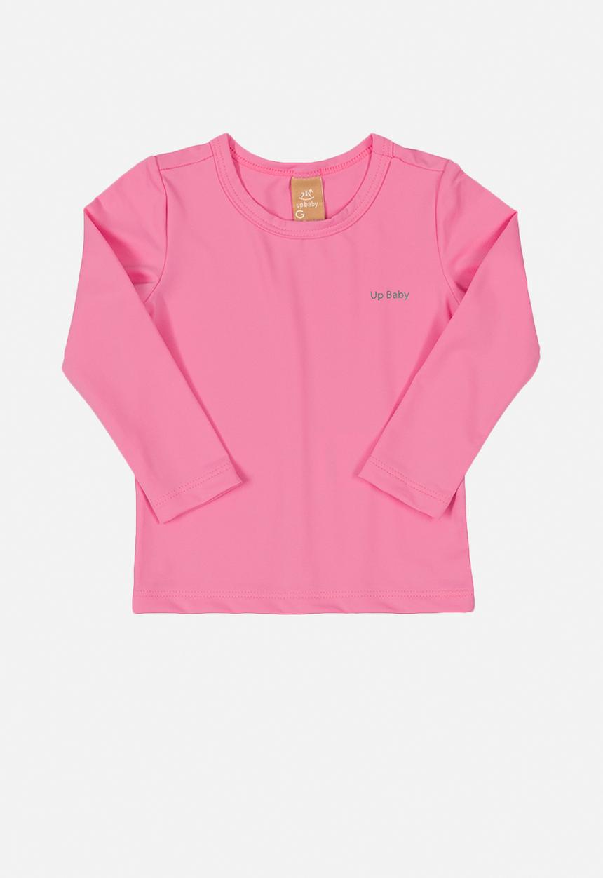 UP Baby - UV protection beach tee - pink