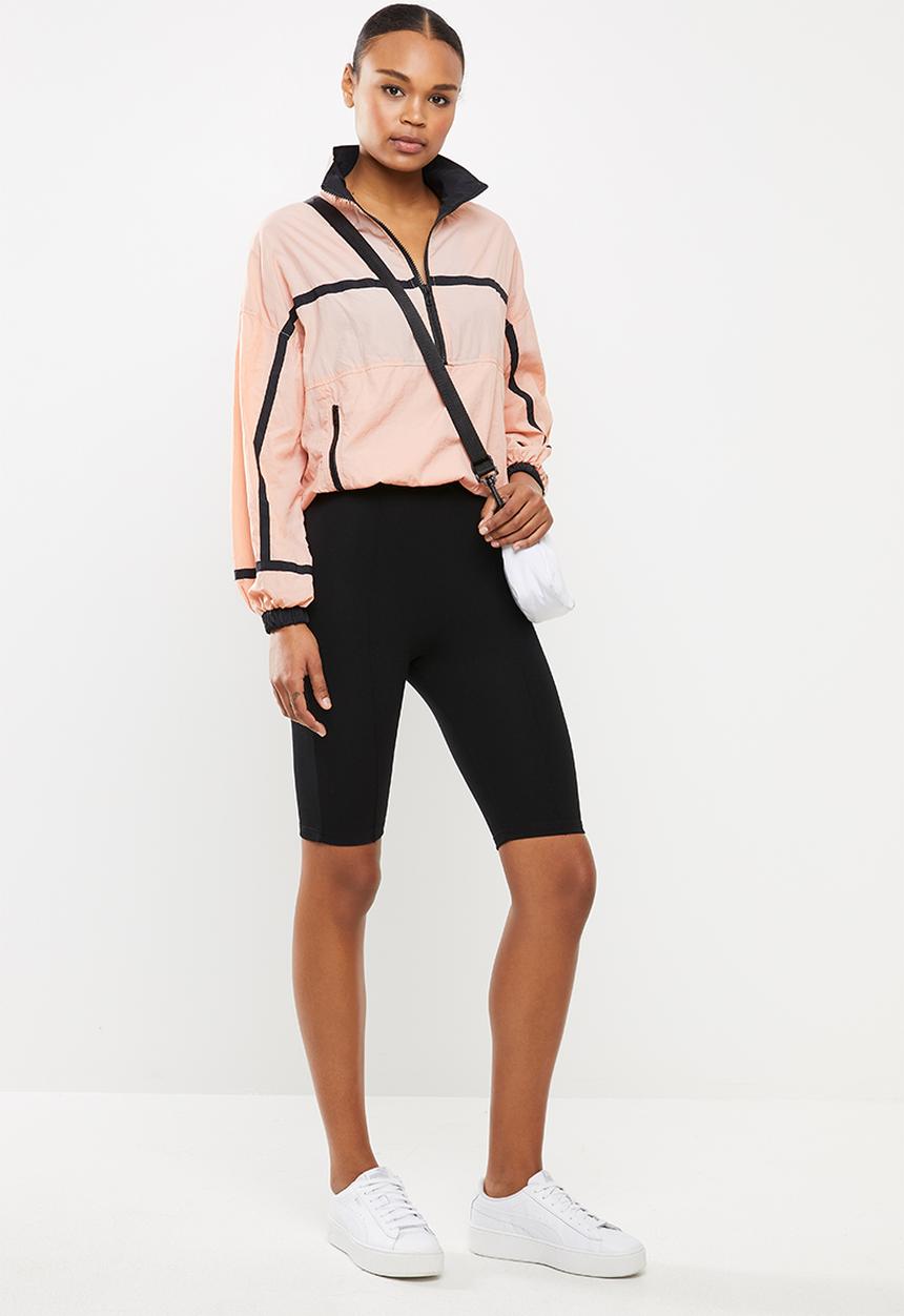 Missguided - Contrast seam windbreaker - pink