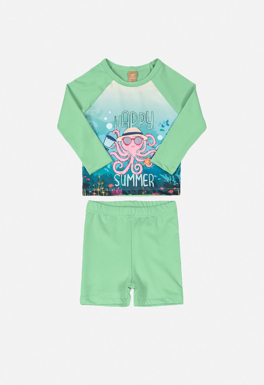 UP Baby - Kids swim set - green