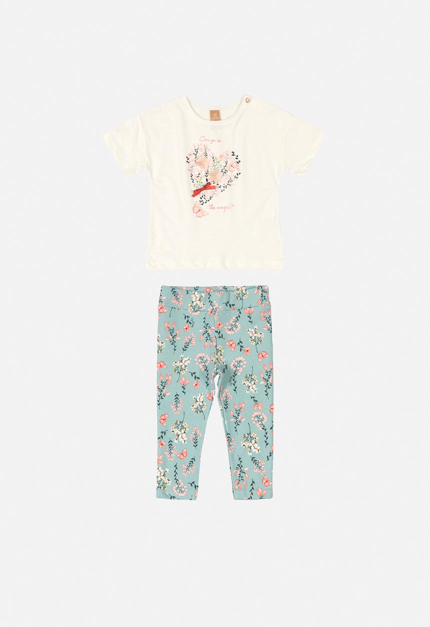 UP Baby - Blouse & leggings set - multi 