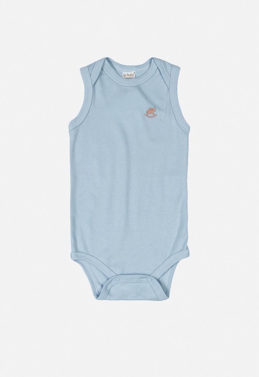 UP Baby - Baby basic bodysuit - blue