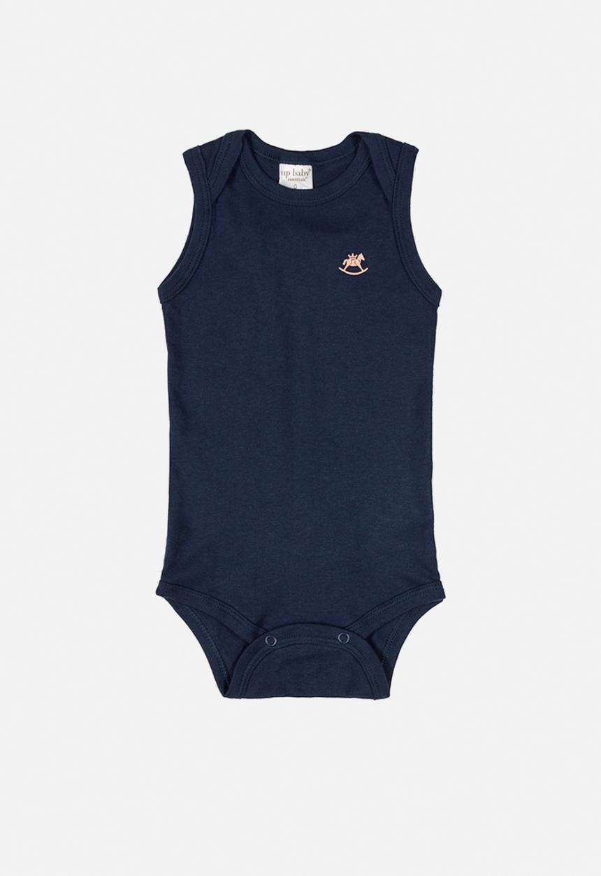 UP Baby - Baby basic bodysuit - navy