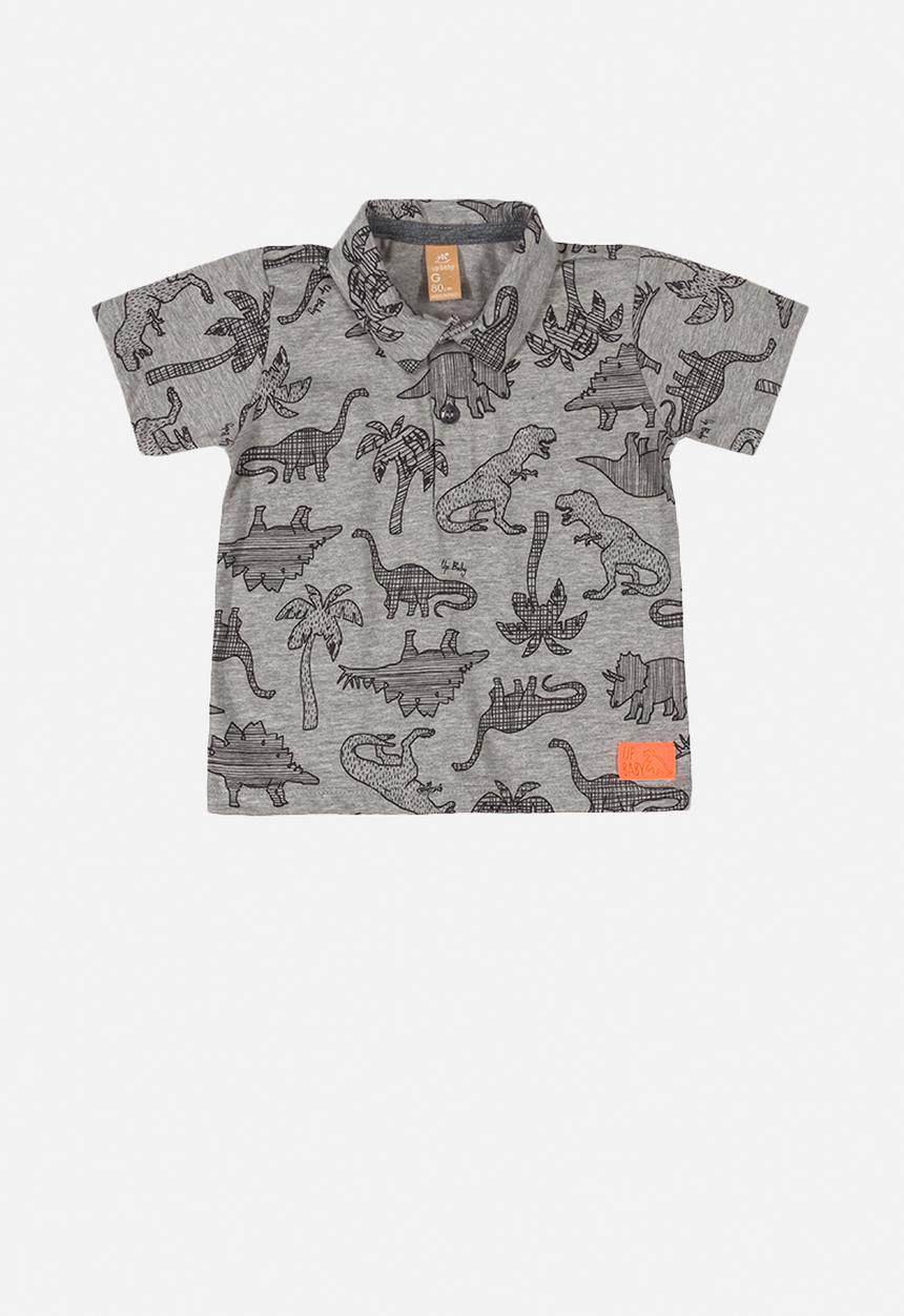 UP Baby - Boys polo shirt - grey