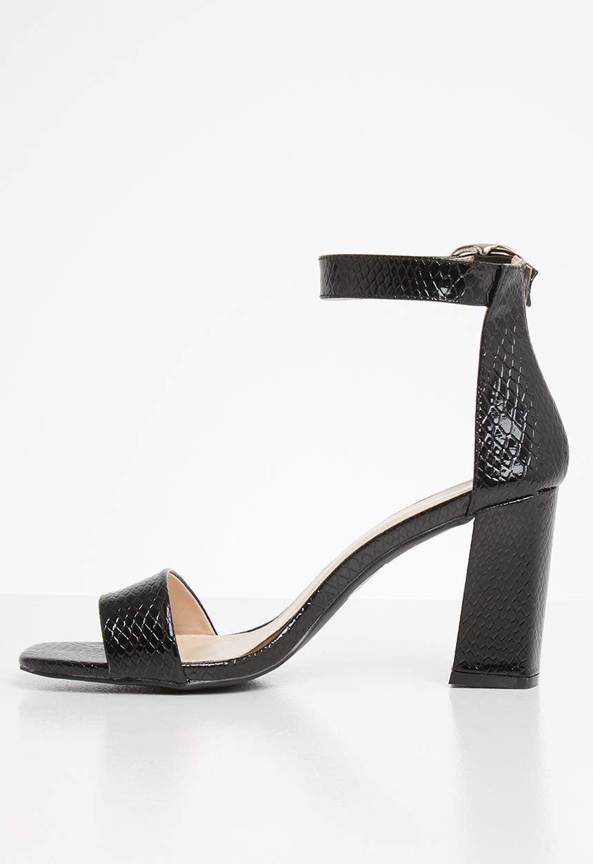 Public Desire - Kara block heel - black