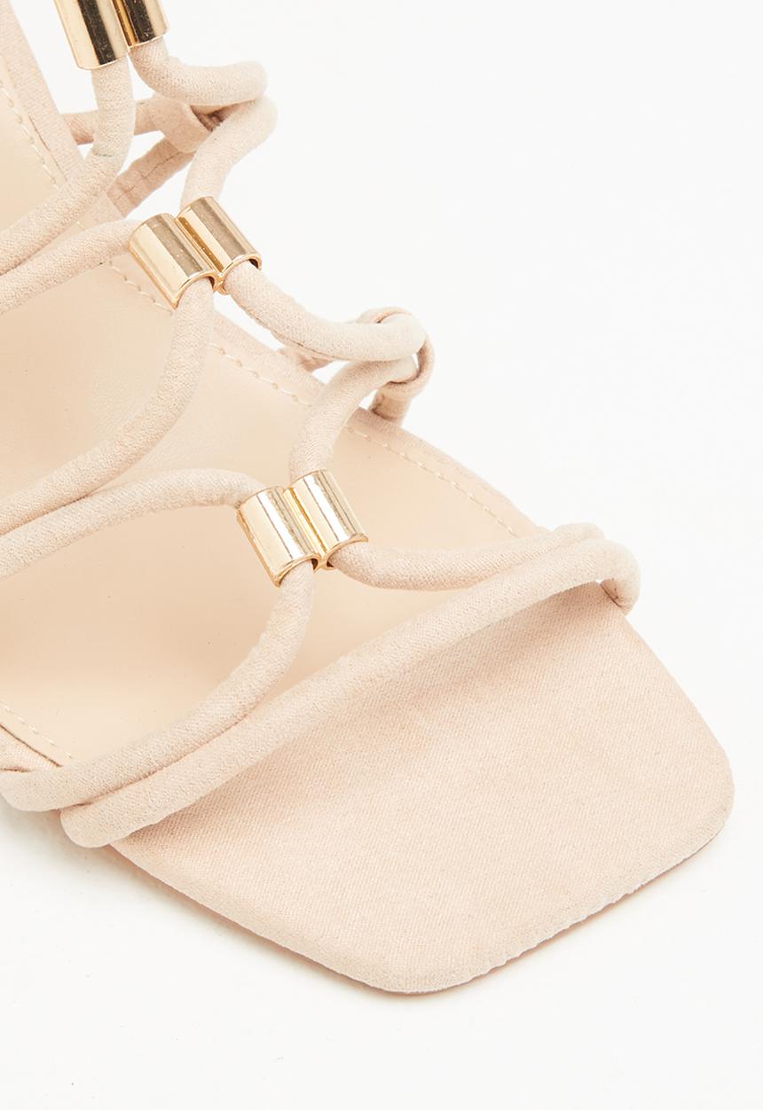 Public Desire - Arabella block heel - neutral