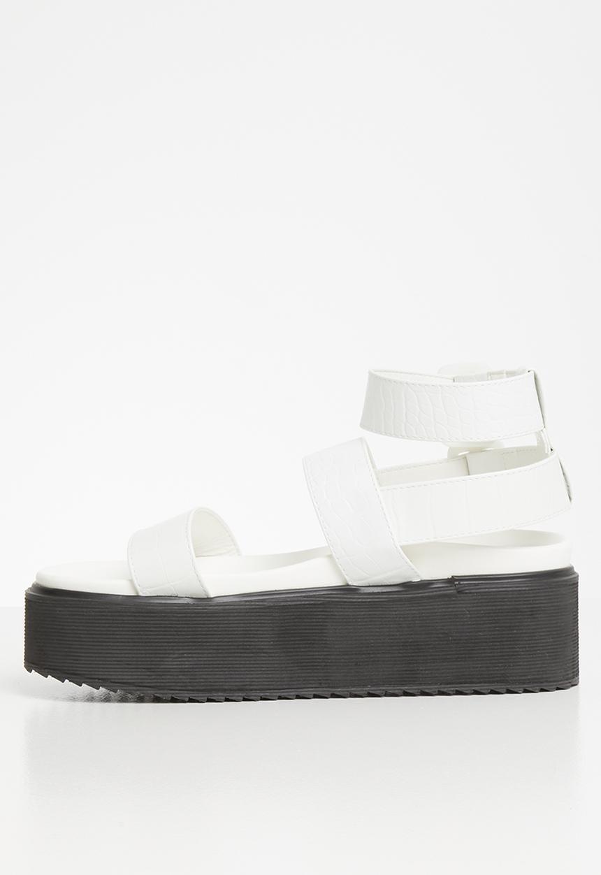 Public Desire - Kodie flatform sandal - white