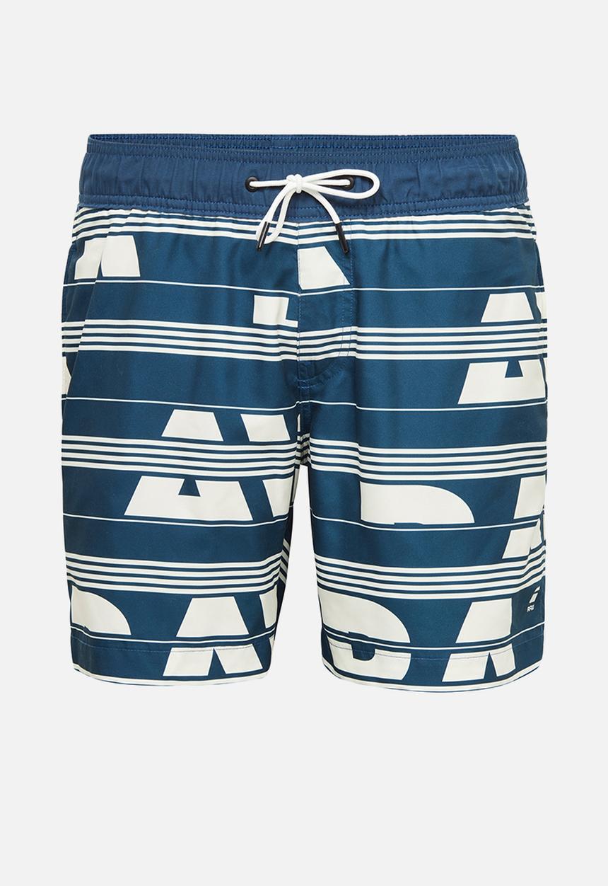 G-STAR - Dirik swimshorts - navy & white 