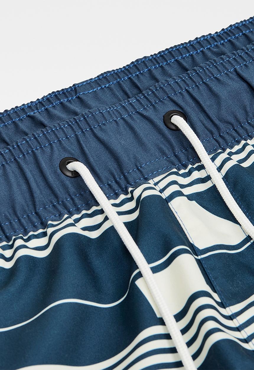 G-STAR - Dirik swimshorts - navy & white 