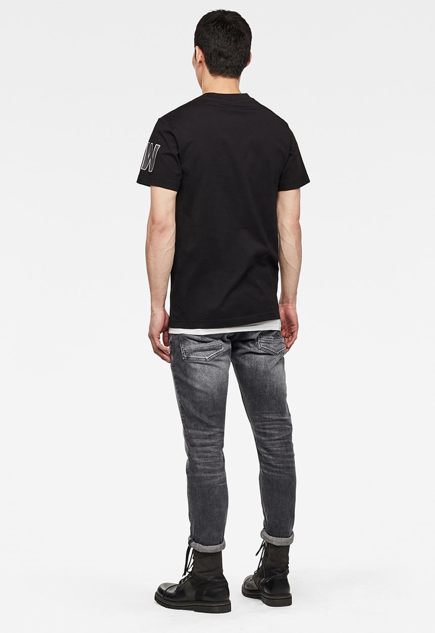 G-STAR - Multi space raw gr tee - black