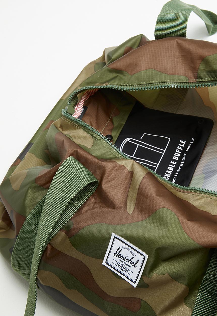 Herschel Supply Co. - Packable duffle - woodland camo