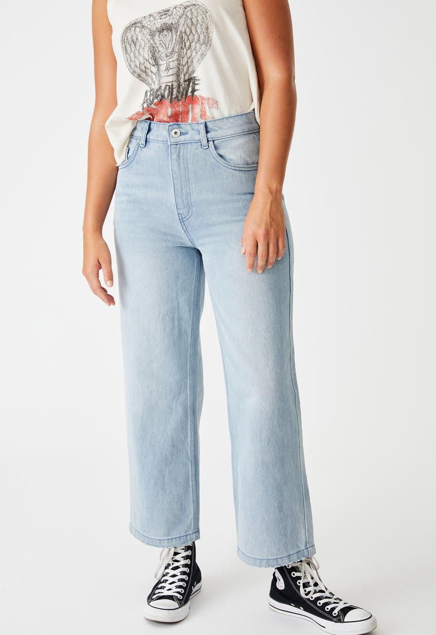 Factorie - Wide leg jean - blue