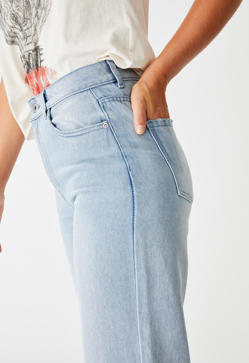 Factorie - Wide leg jean - blue