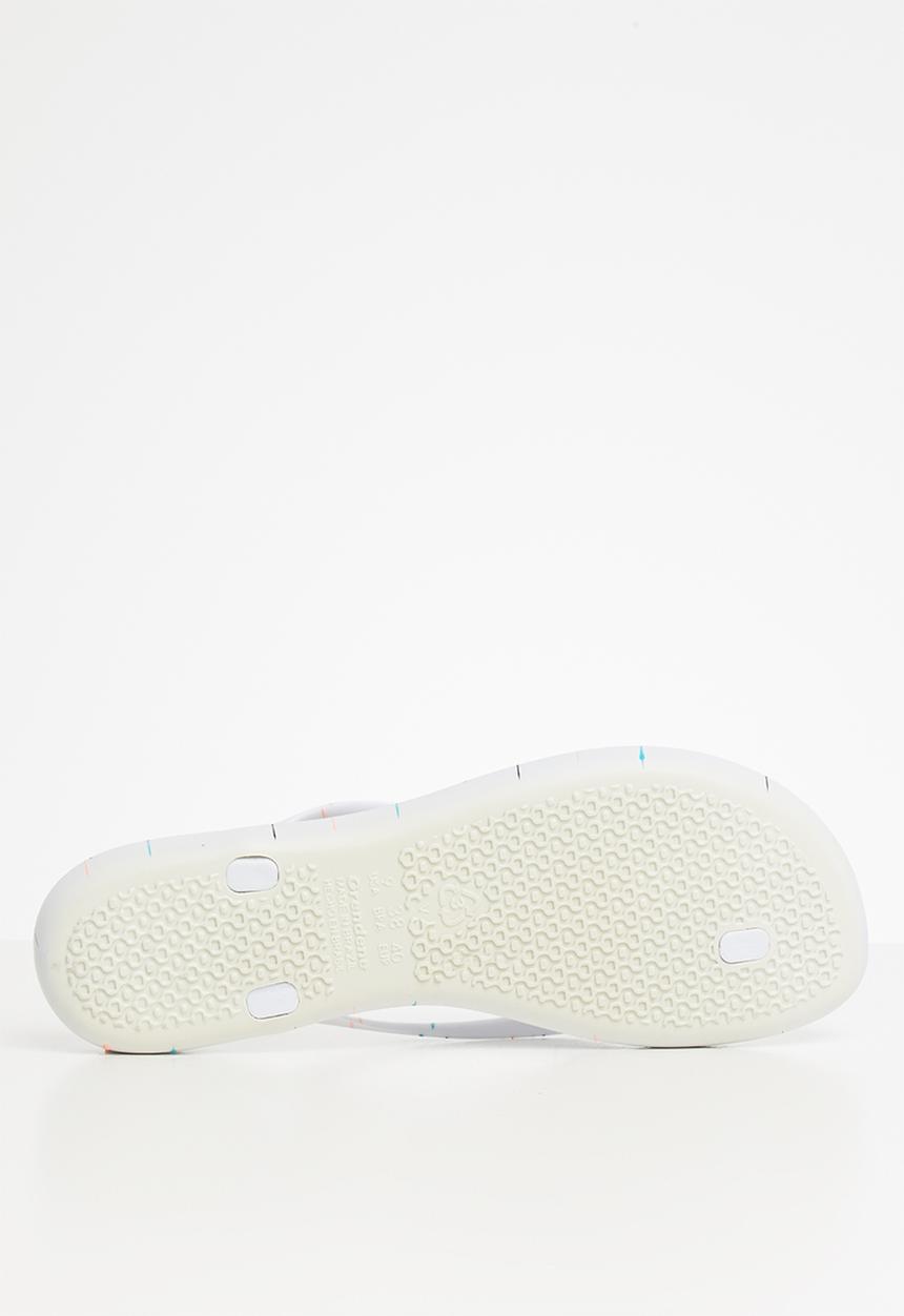 Ipanema - Wave art fem flip flop - white