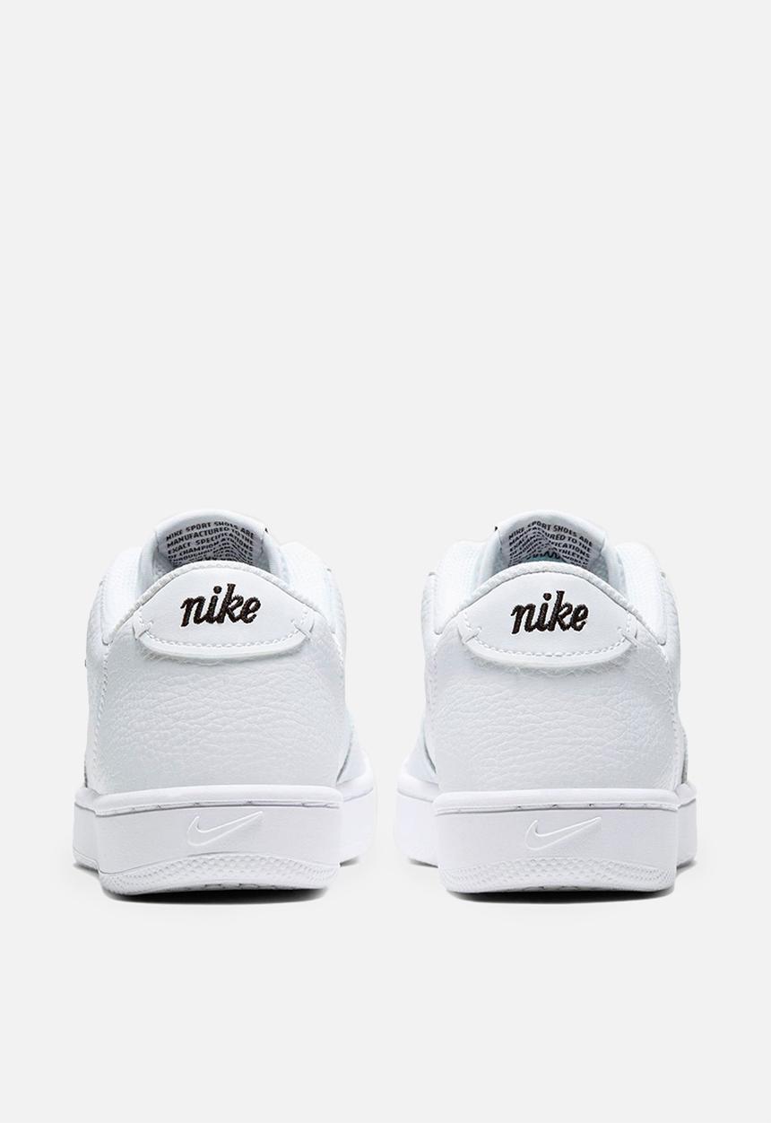 Nike - Court Vintage premium - white / black-total orange