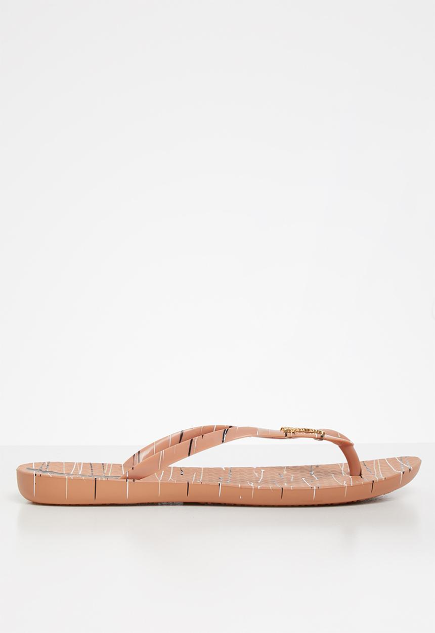 Ipanema - Wave art fem flip flop - brown
