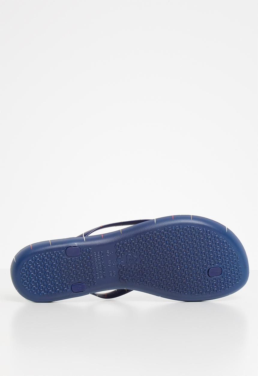 Ipanema - Wave art fem flip flop - blue