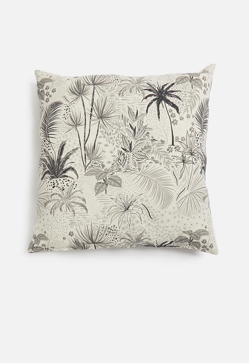Hertex Haus - Wire grass cushion cover - after dark
