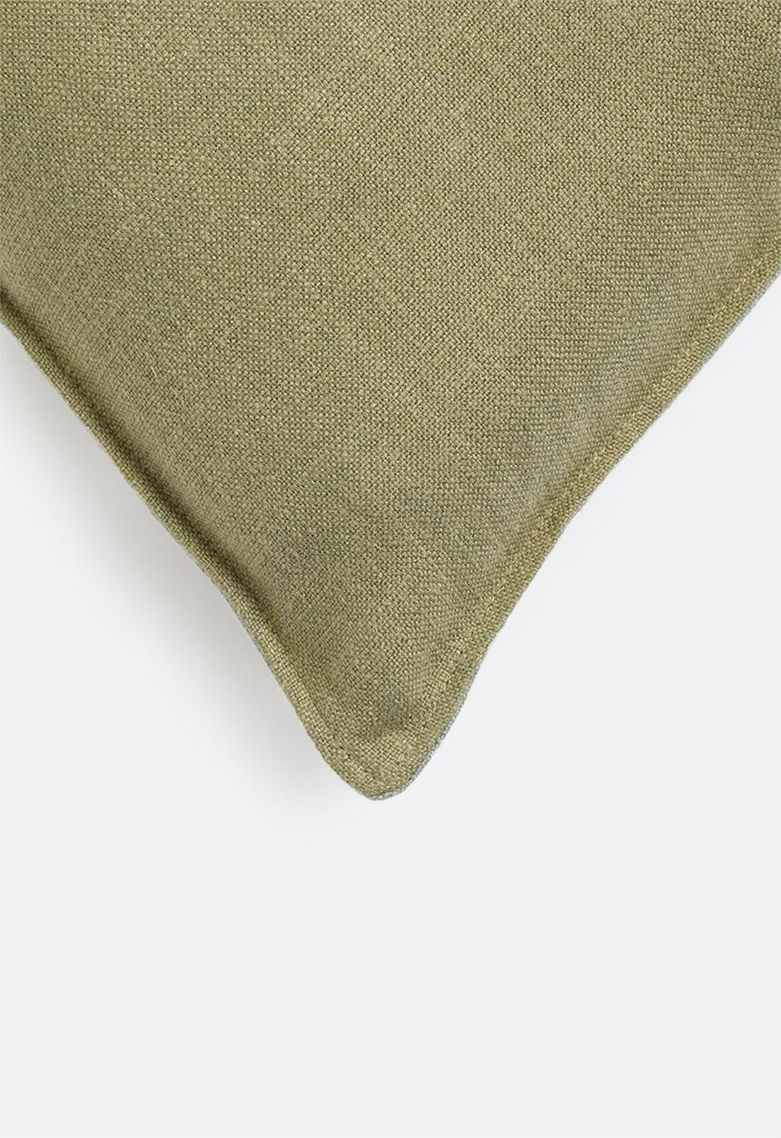 Hertex Haus - Liberty linen cushion cover - pewter