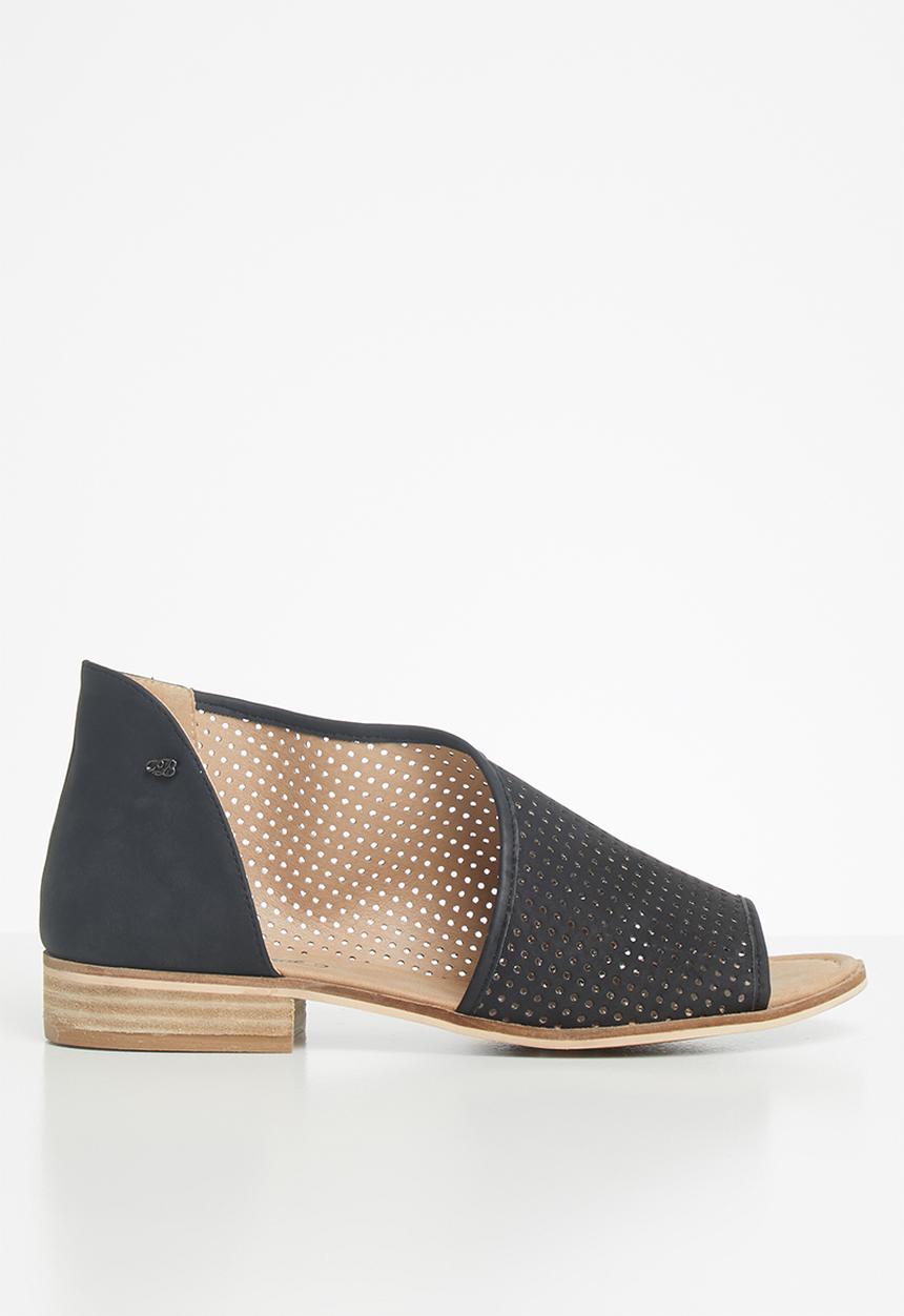 Miss Black - Micah peep toe - black