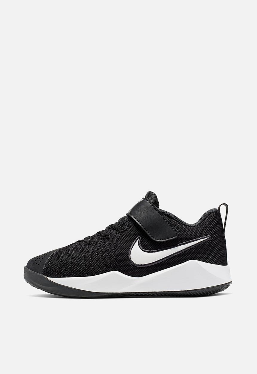 Nike - Nike team hustle quick 2 - black/white-anthracite-volt