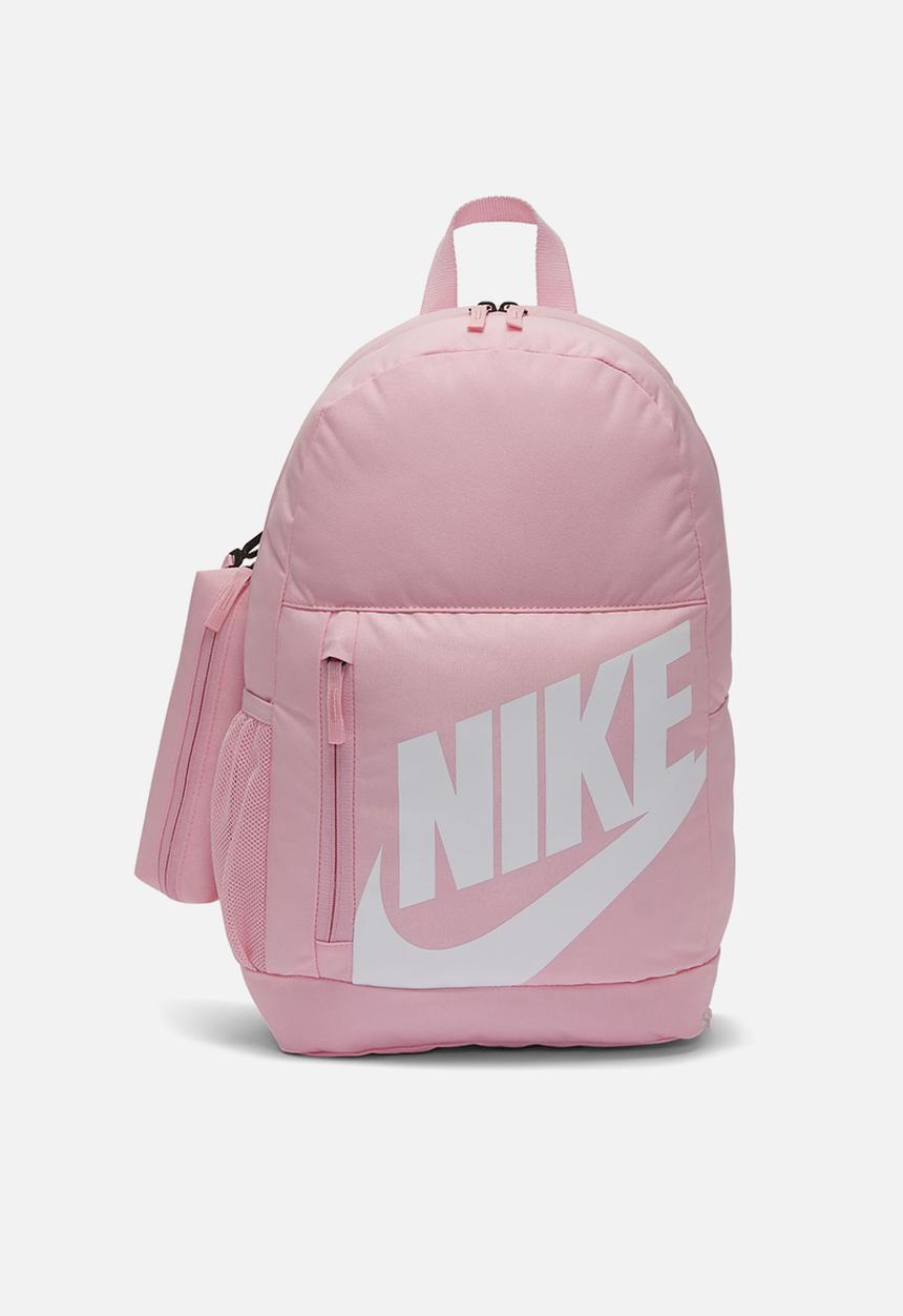 Nike - Nike elemental backpack - pink & white