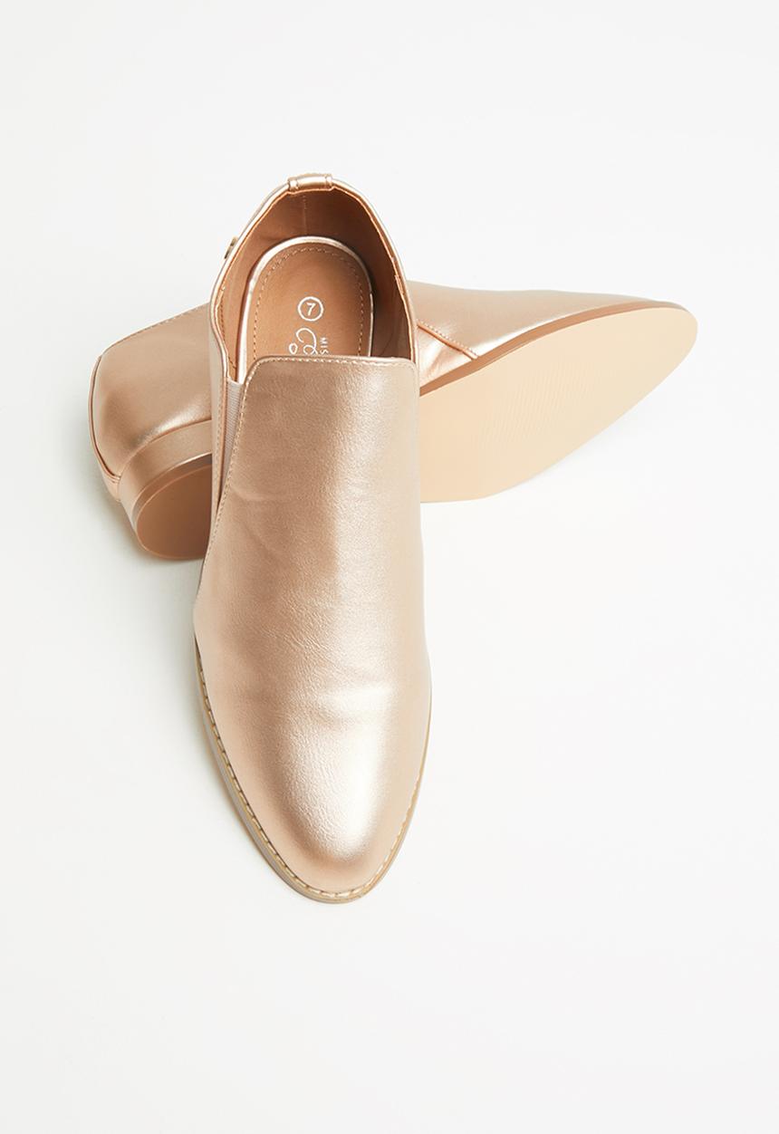 Miss Black - Attigone loafer - rose gold