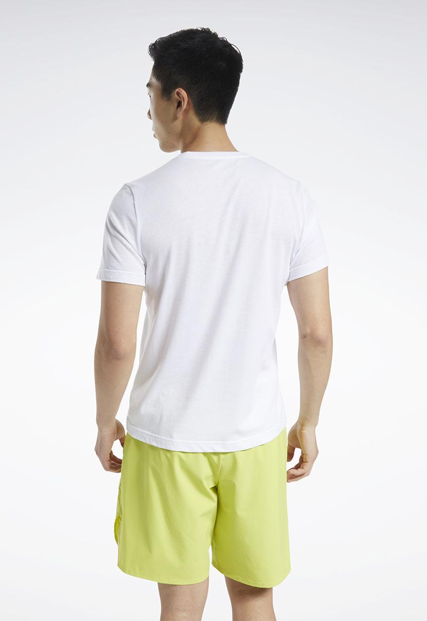 Reebok - Reebok training short sleeve tee - white