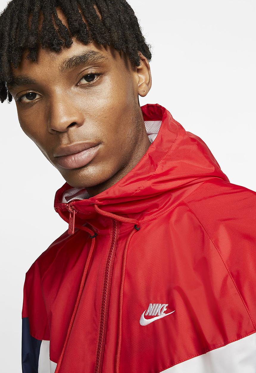 Nike - Nsw he hooded wind runner jacket - multi