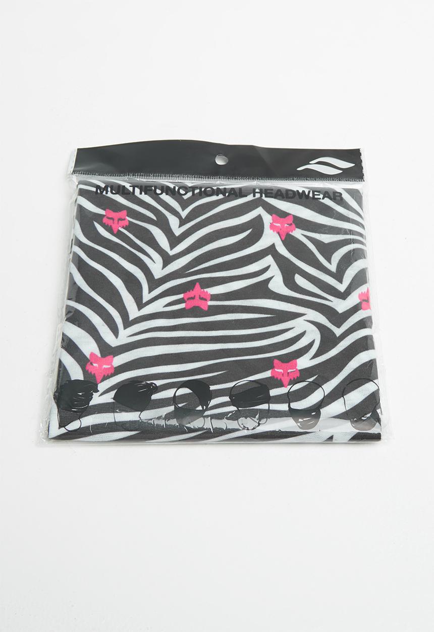 Fox - Retro zebra tubular face masks - mulri