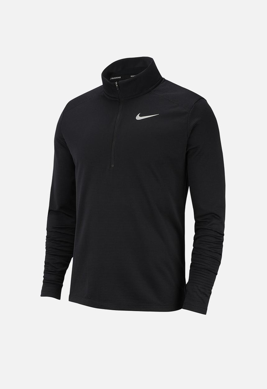 Nike - Pacer half zip sweatshirt - black