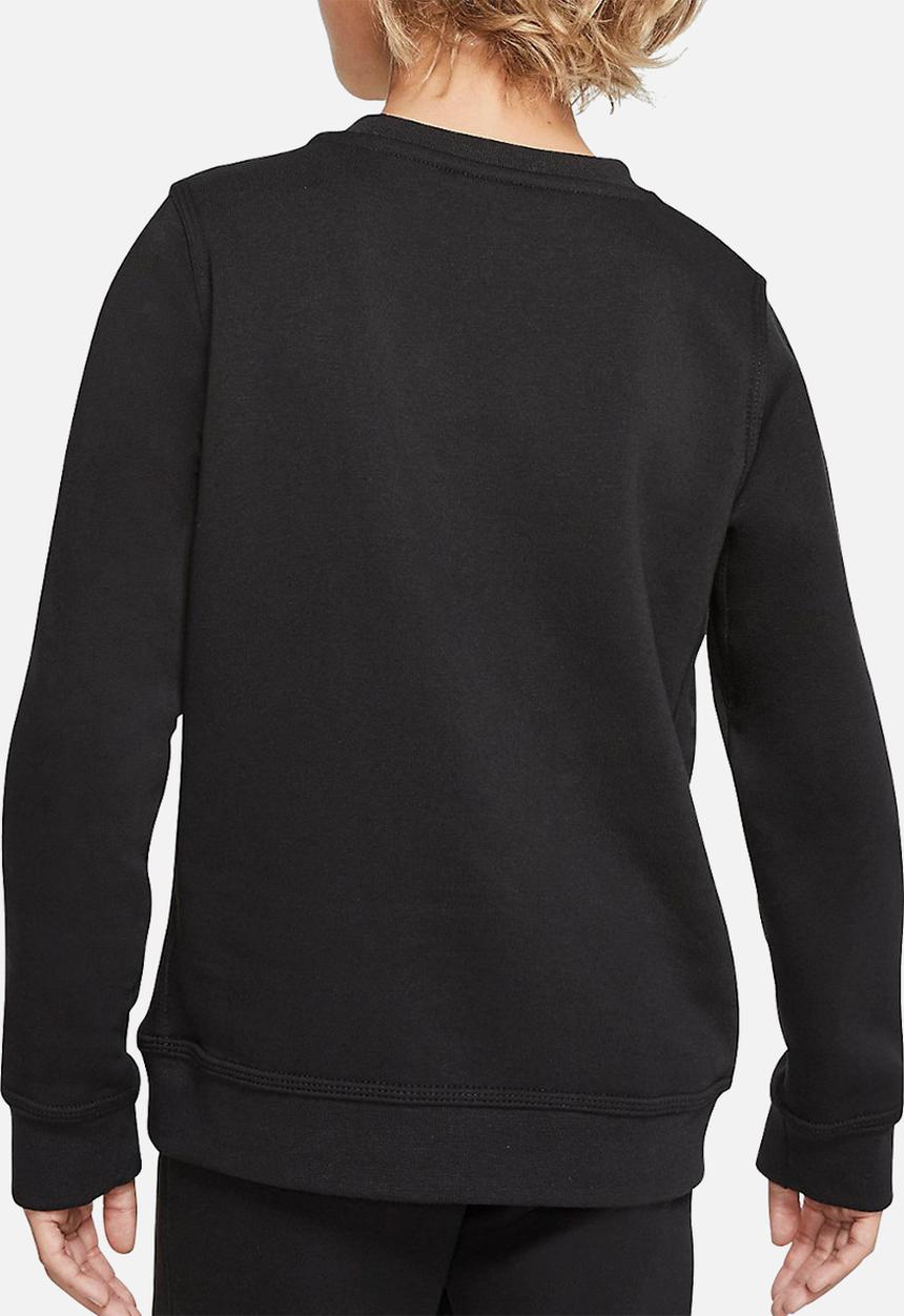 Nike - B nsw club + hbr crew - black & white