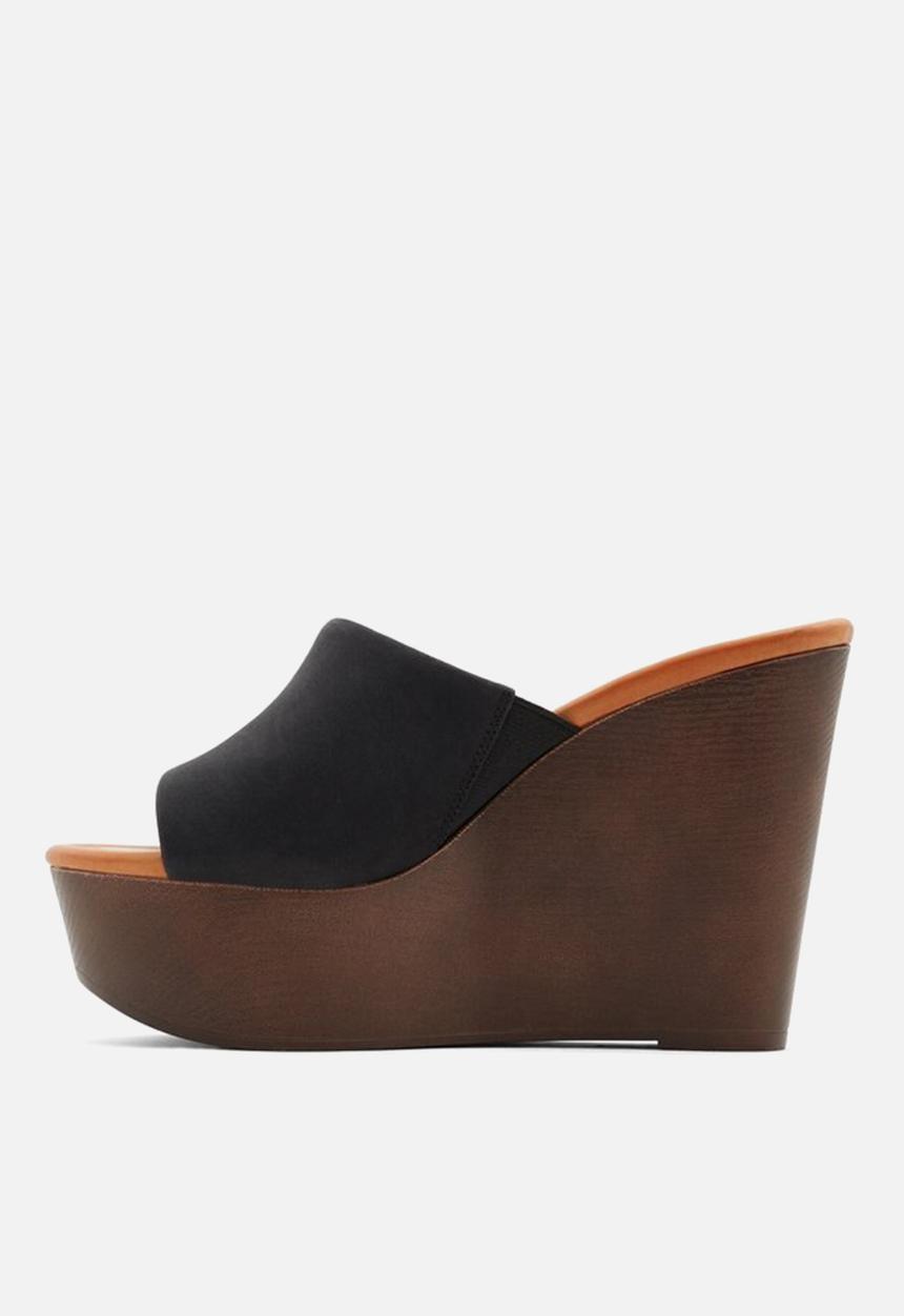 Call It Spring - Kanooka wedge - black