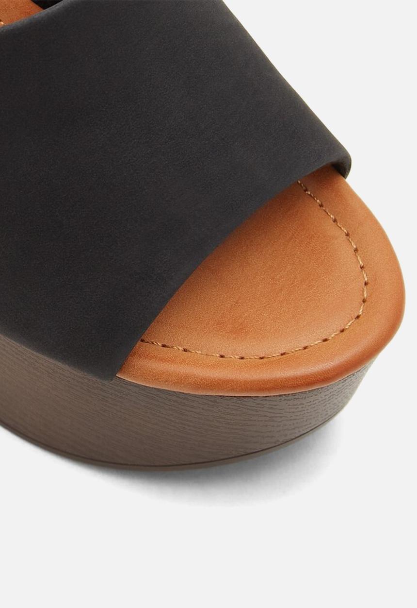 Call It Spring - Kanooka wedge - black
