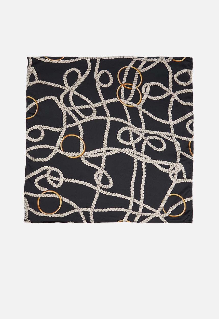 Superbalist - Rope chain neckerchief - black